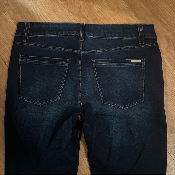 WHBM Skinny Leg Dark Jeans Sz 6R - Picture 4 of 5